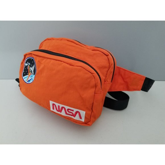 Baggu NASA Space Shuttle Orange Fanny Pack Belt Bag - Picture 4 of 9
